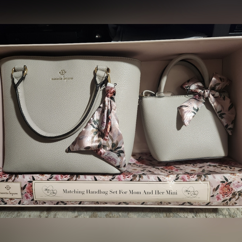 Nanette Lepore Matching Handbag Mom and her Mini